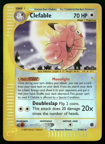 Clefable 165 raro set - raro,