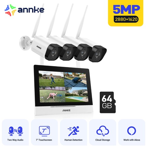 Annke 5mp telecamera di - wi-fi,