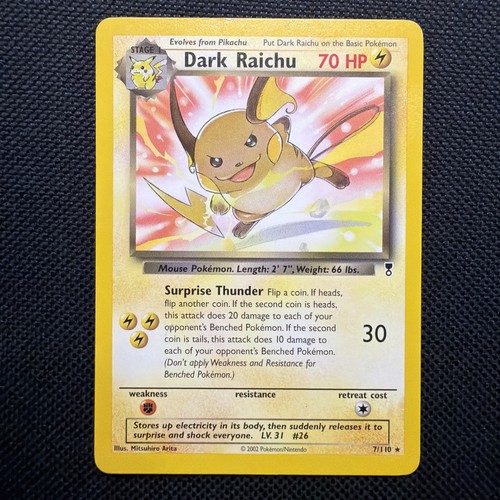 Dark raichu 110 collezione - raichu, 7/110