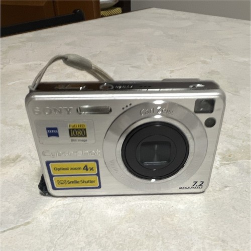 Sony cyber shot dsc - sony, 7,2mp