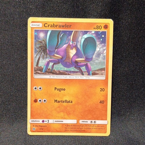 Crabrawler ita pokemon - 7/12, mp