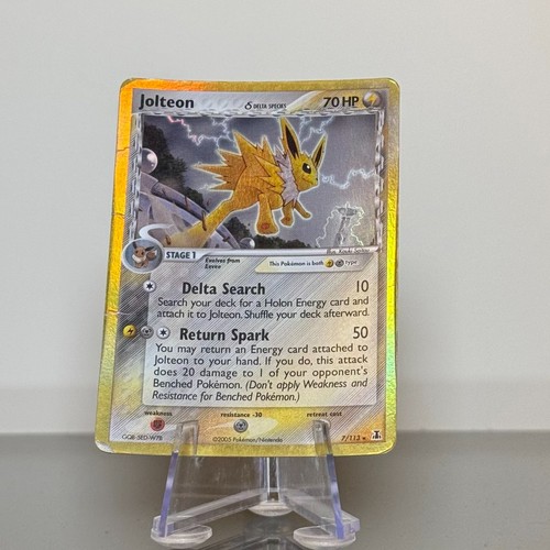 Pokémon jolteon 113 ex - jolteon, 7/113