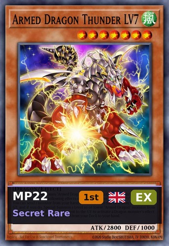 Drago armato tuono - tuono, lv7