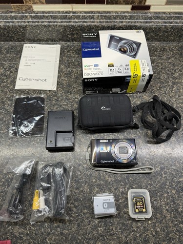 Sony cyber shot dsc - cyber-shot, dsc-w370